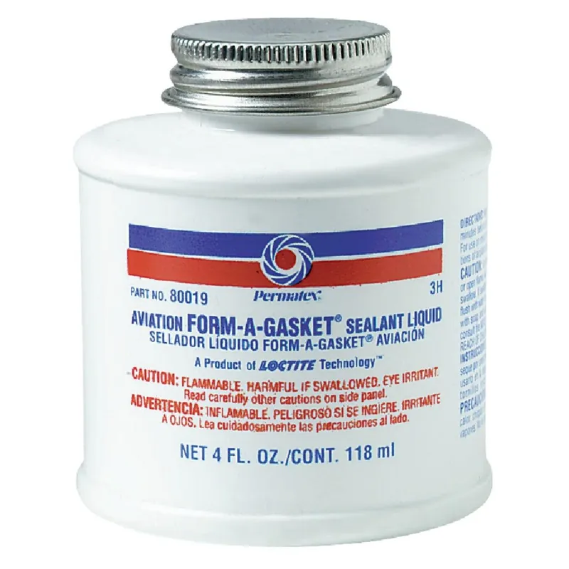 Permatex 80019 Aviation Form-A-Gasket Sealant 4 Oz