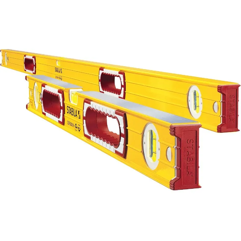 Stabila 37832 Heavy-Duty Level Set 58 In. and 32 In.