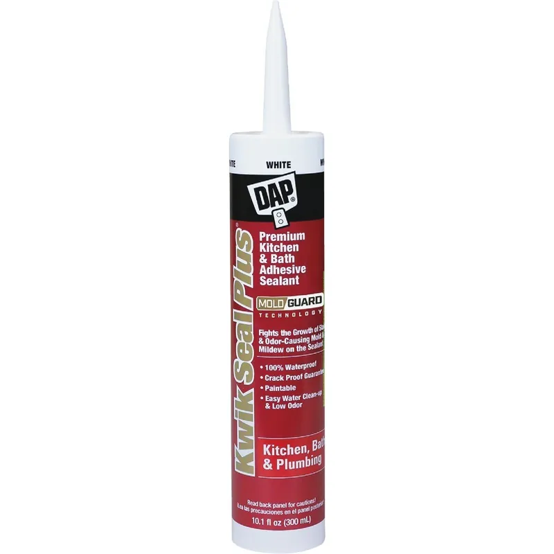 DAP 18510 Kwik Seal Plus 10.1 Oz Adhesive Sealant