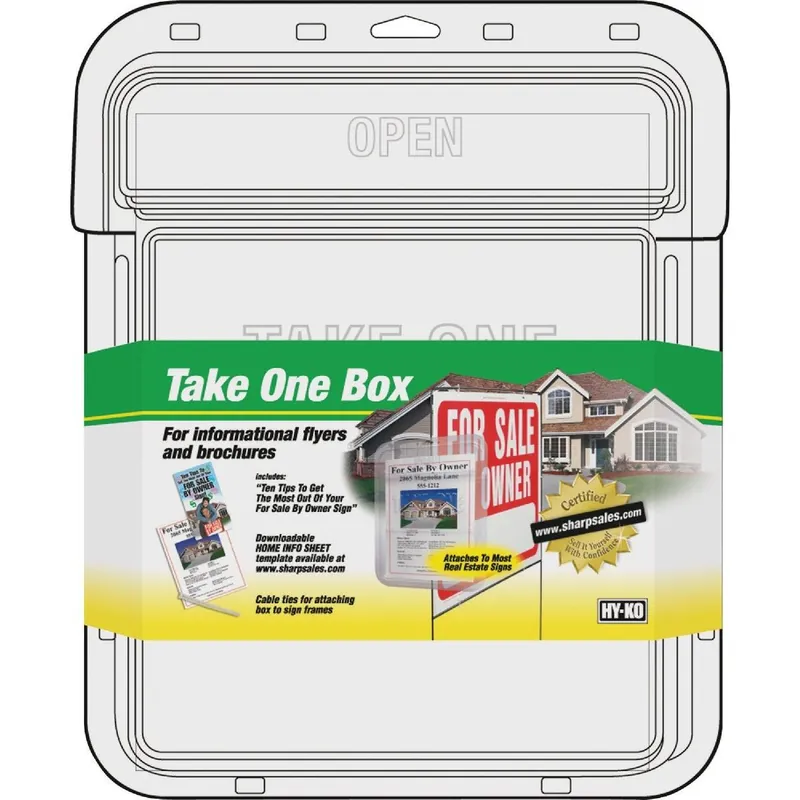Hy-Ko 22131 Clear Take One Box