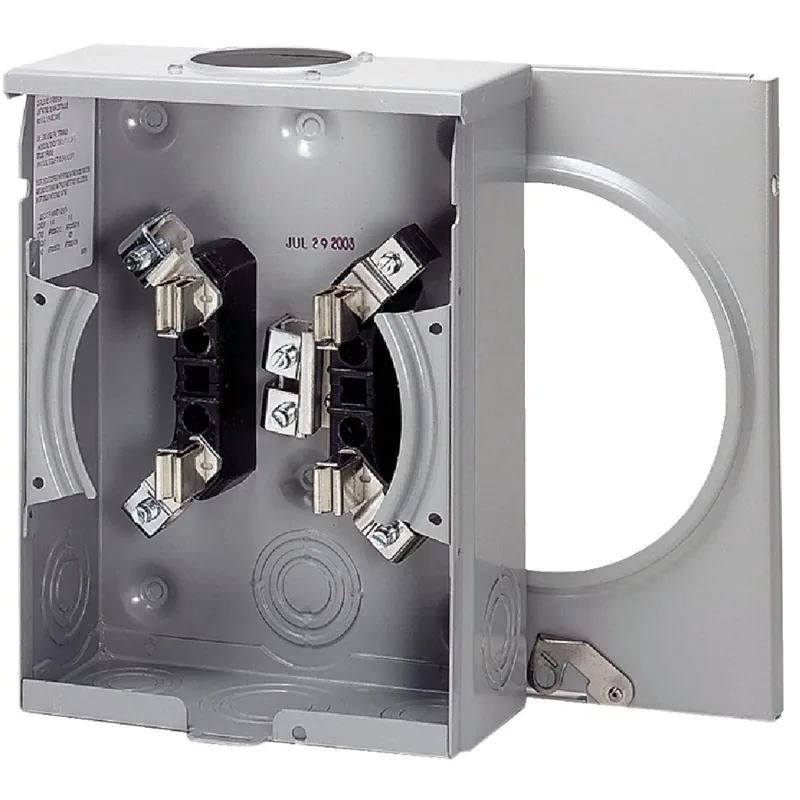 Eaton UTRS101BE 125A 600V 4-Jaw Meter Socket