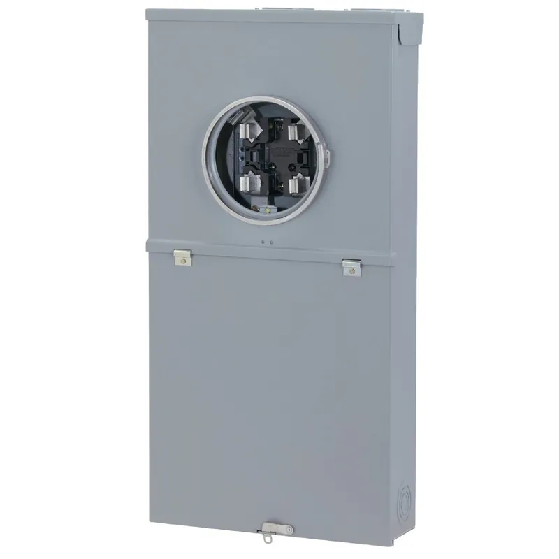 GE TSM420CSCUP PowerMark Gold 200A 4-Space 8-Circuit Outdoor Meter Socket Load Center