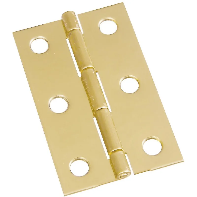 National N211318 Medium Clear Coat Decorative Hinge 2-1/2 In. x 9/16 In.