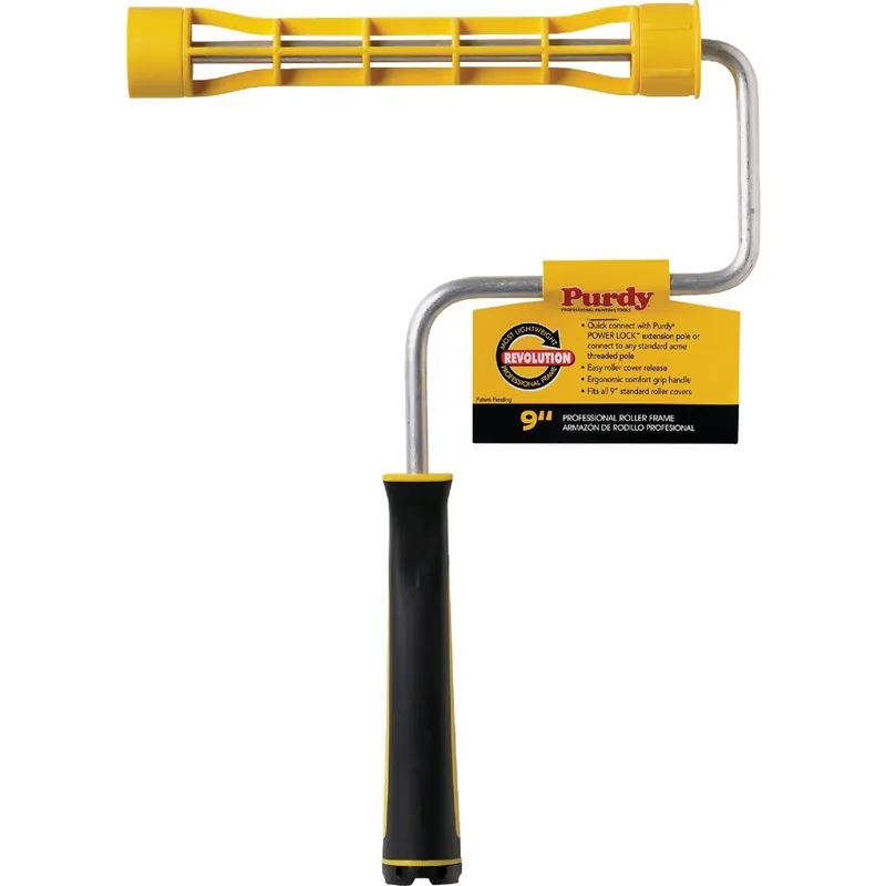 Purdy 14A751129 Revolution 9 In. Cageless Threaded Roller Frame