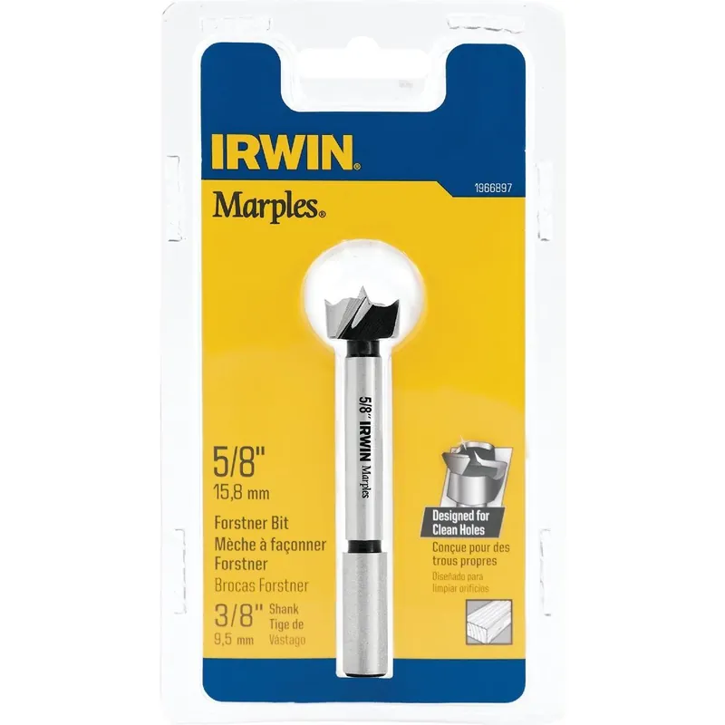 Irwin 1966897 Marples 5/8 In. x 3-1/2 In. Reduced Forstner Drill Bit
