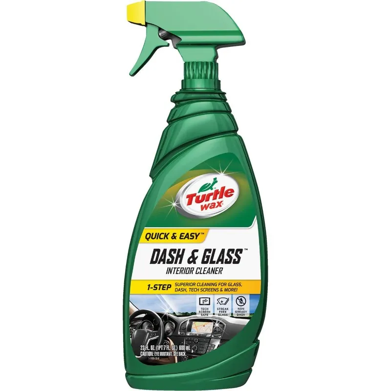 Turtle Wax T930 Dash & Glass 23 Oz. Trigger Spray Auto Interior Cleaner
