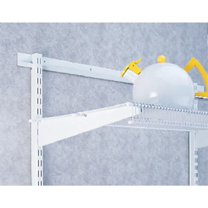 Organized Living 7913141611 FreedomRail 16 In. White Twin Shelf Bracket