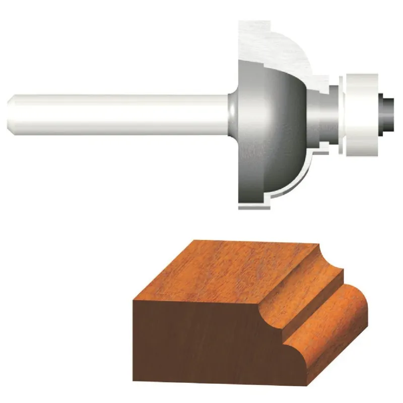 Vermont American 23143 Fillet Carbide Tip 1-1/8 In. Cove Bit