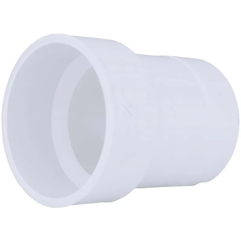 Charlotte Pipe PVC001231000HA 4 In. CI Spigot x 4 In. DWV Hub Schedule 40 PVC Adapter