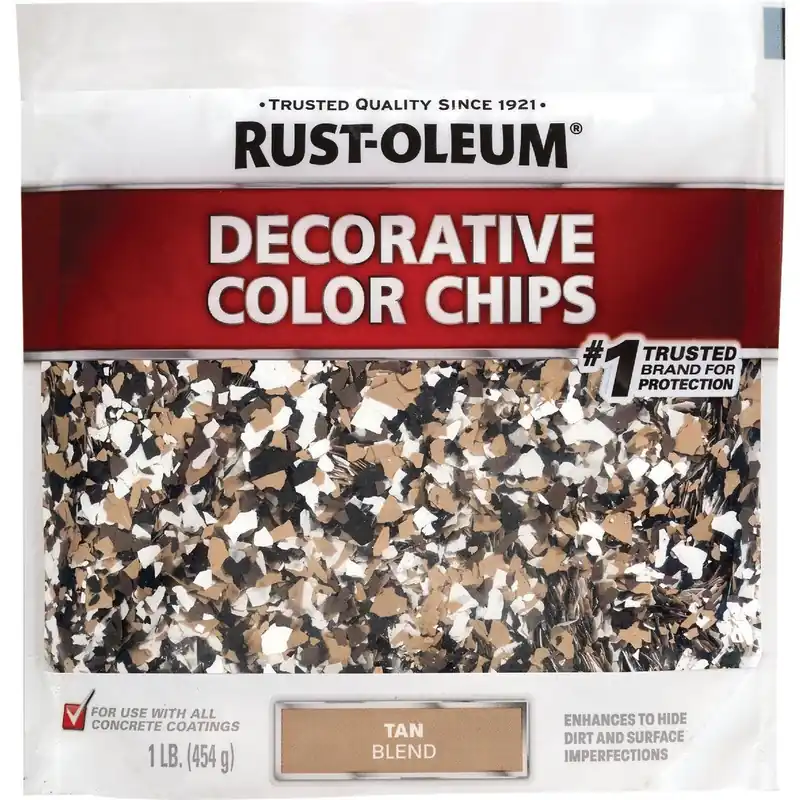 Rust-Oleum 312447 Color Chip Concrete Coating 1 Lb. Replacement MPN