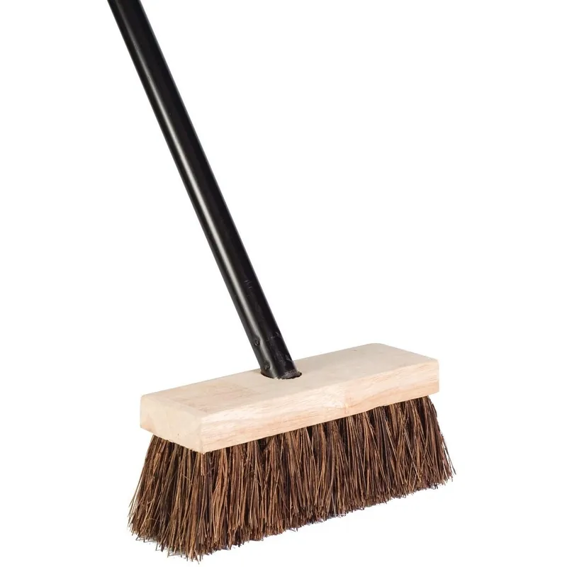DQB 11938 Wood Handle Rug Brush Broom