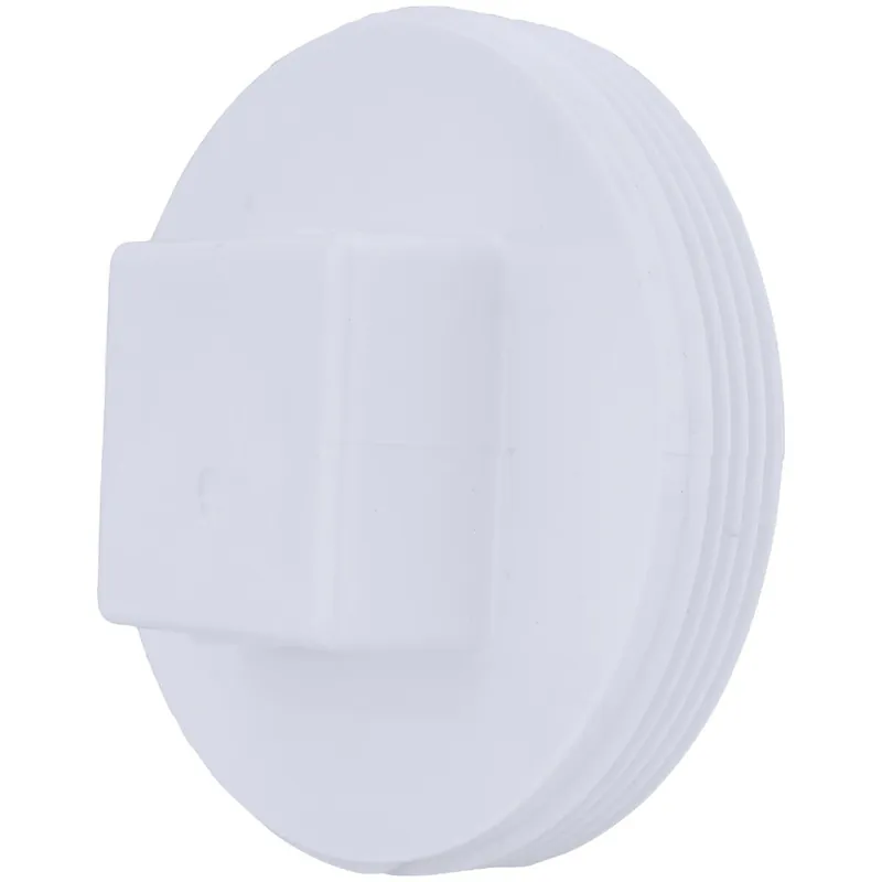 Charlotte Pipe PVC001061200HA 4 In. Schedule 40 DWV Cleanout PVC Plug