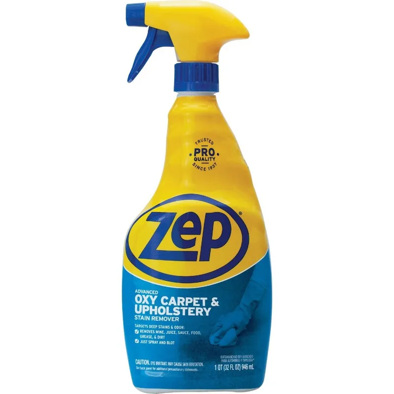 Zep ZUOXSR32 Oxy Upholstery And Carpet Cleaner 32 Oz. Zep