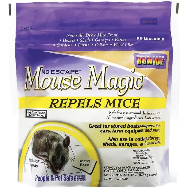 Bonide 866 Mouse Magic 6 Oz. Granular Mouse Repellent (12-Pack)