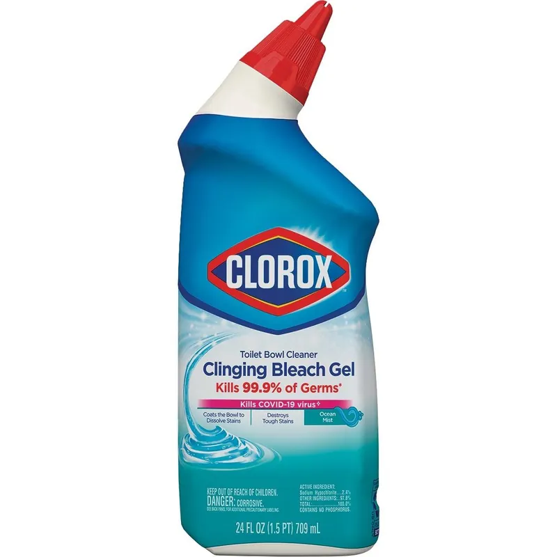 Clorox 30619 Clorox 24 Oz. Clinging Bleach Gel Toilet Bowl Cleaner