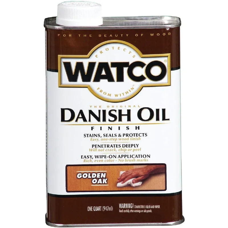 Watco 65141 Danish 1 Qt. Golden Oak Oil Finish