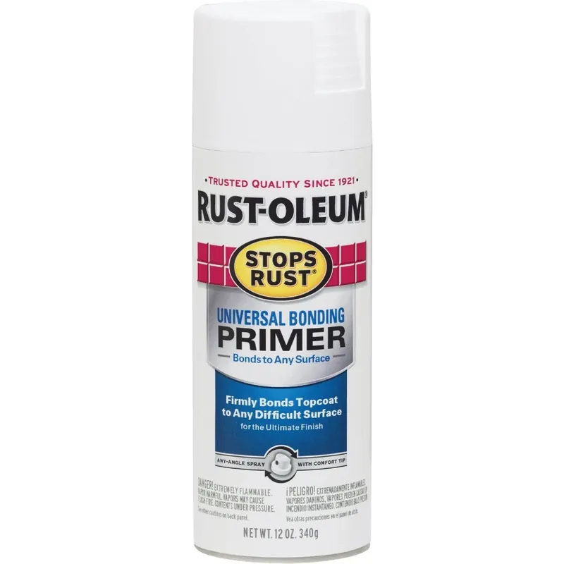 Rust-Oleum 285011 Stops Rust White 12 Oz. All-Purpose Spray Paint Primer
