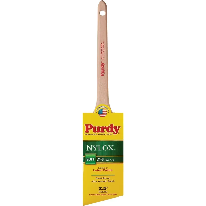 Purdy 144080225 Nylox Dale 2-1/2 In. Angular Trim Soft Paint Brush