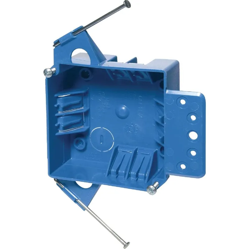 ABB B418AR-UPC Carlon Nail-On 4 In. x 4 In. Square Box