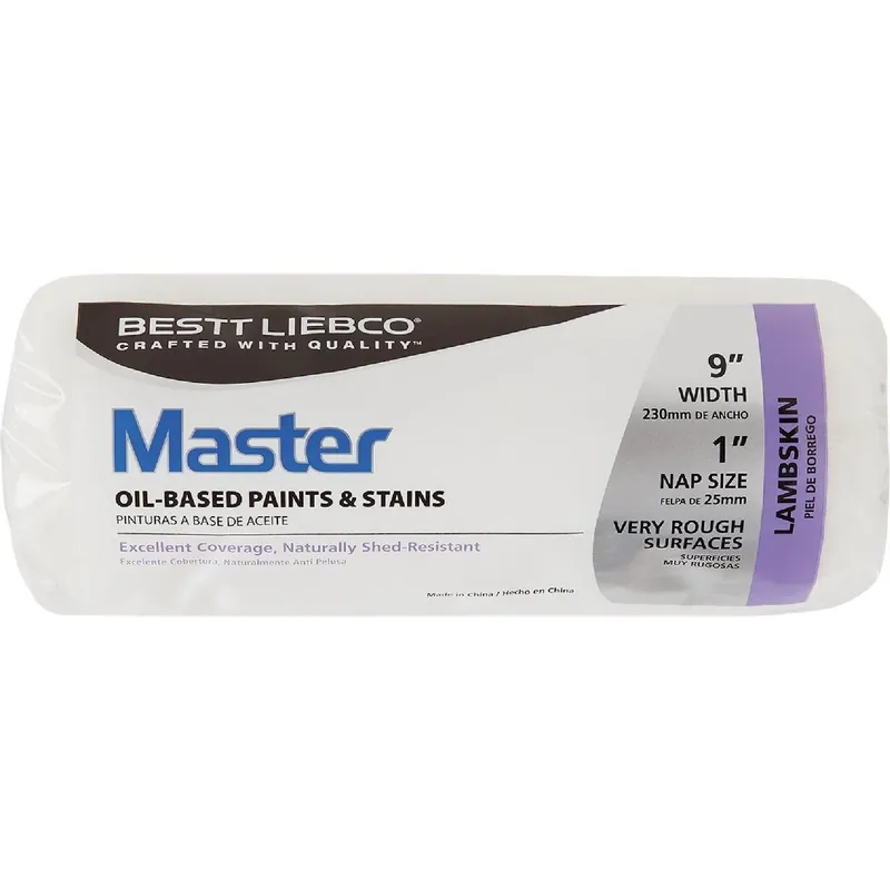Purdy 559110900 Bestt Liebco Master Lambskin 9 In. x 1/2 In. Lambskin Roller Cover