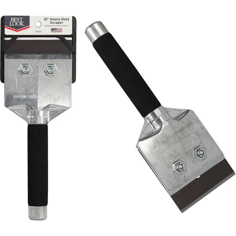Best Look 793213 12 In. Handle Heavy Duty Scraper
