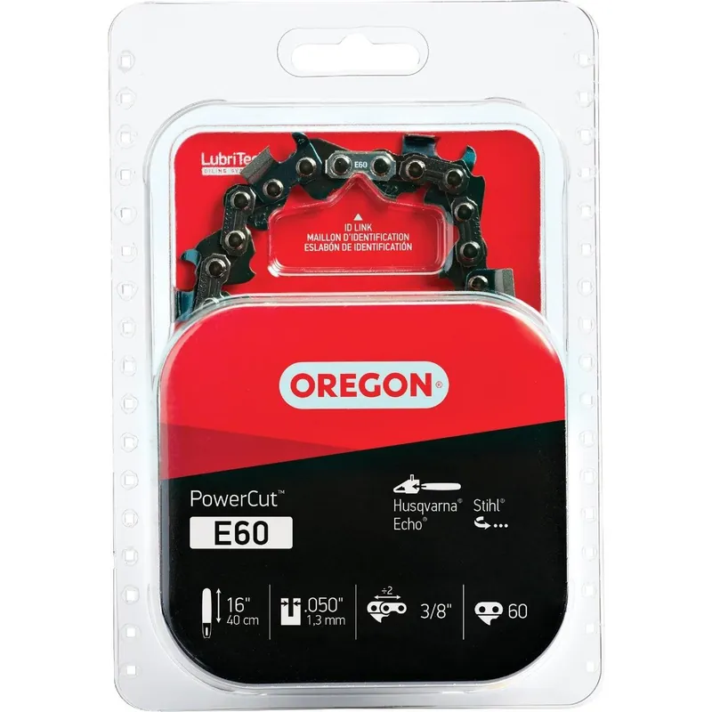 Oregon Cutting E60 Oregon PowerCut E60 16 In. Chainsaw Chain