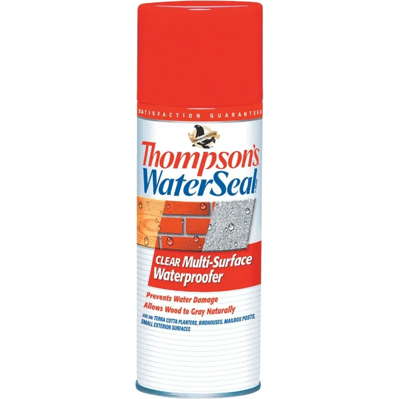 Thompsons TH.010100-18 Thompson's WaterSeal Clear Water-Based MultiSurface Waterproofer Sealer 12 Oz.