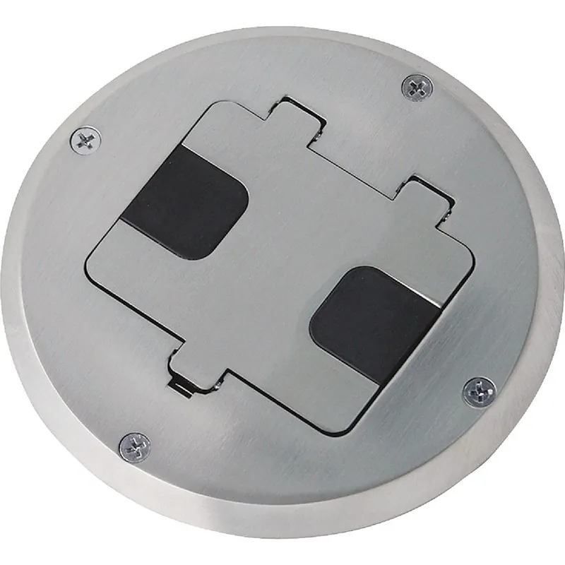 Southwire FBCVSS-TRWR-KIT Nickel Floor Box Outlet Kit