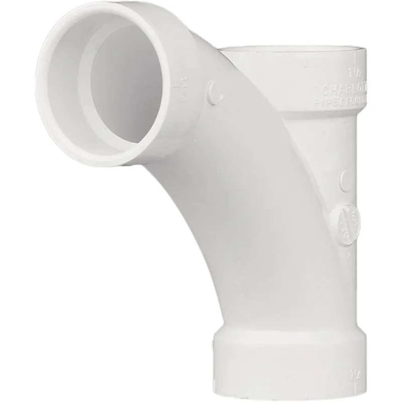 Charlotte Pipe PVC005010800HA Tee-Wye DWV PVC Tee