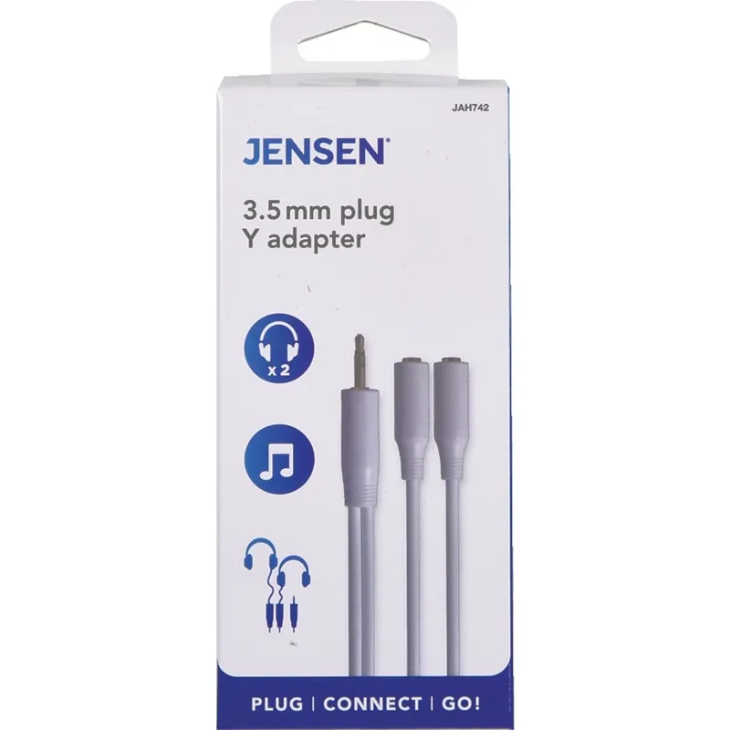 Jensen JAH742V Y-Splitter Audio Cable Each