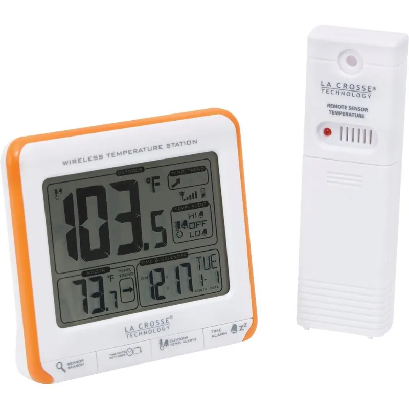 La Crosse Technology 308-1790OR Wireless Temperature Weather Station