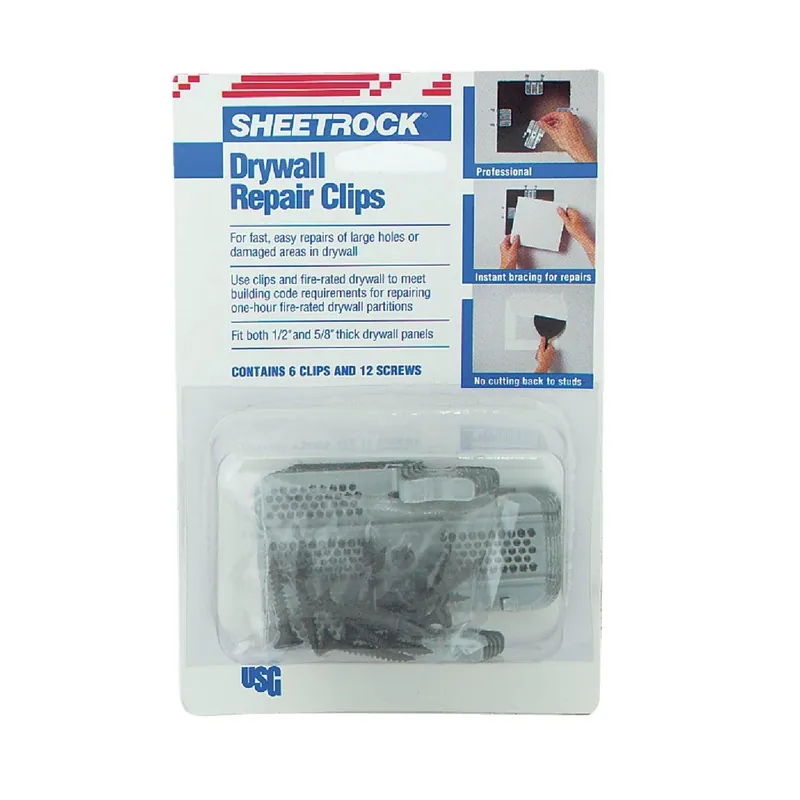 Sheetrock 380161 Metal Drywall Repair Clip