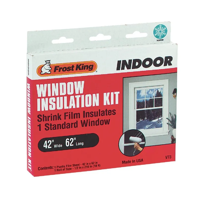 Frost King V73H Indoor Shrink Film Window Kit 42 In. x 62 In. Replacement MPN V73H
