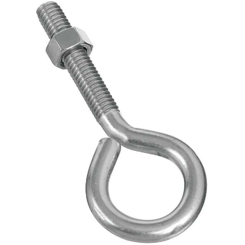 National N221648 3/8 In. x 4 In. Stainless Steel Eye Bolt