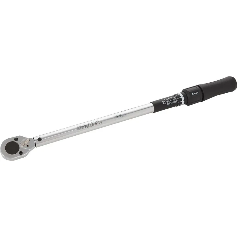 Channellock 351513 Micrometer Torque Wrench 1/2 In. Drive 50-250 Ft./Lb.