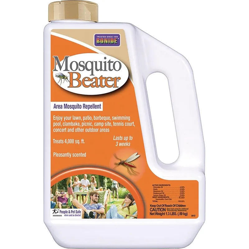 Bonide 5612 Mosquito Beater 1-1/2 Lb Ready To Use Granules Mosquito Killer