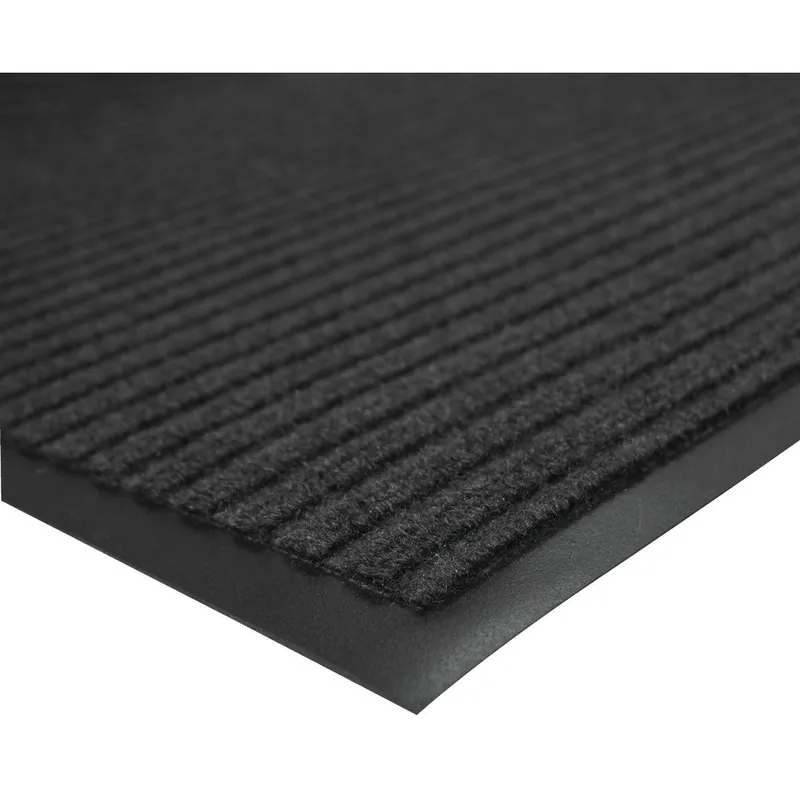 Multy Home MT1005380 Platinum 3 Ft. x 4 Ft. Charcoal Carpet Utility Floor Mat, Indoor/Outdoor
