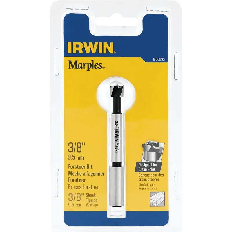 Irwin 1966895 Marples 3/8 In. x 3-1/2 In. Reduced Forstner Drill Bit