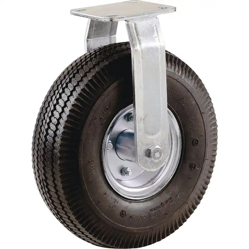 Shepherd Hardware 9797 Pneumatic Rigid Plate Caster