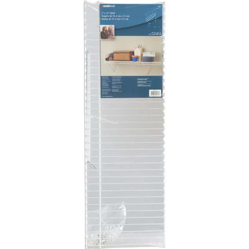 Closetmaid 103100 ClosetMaid 3 Ft. W. x 12 In. D Ventilated Shelf Kit