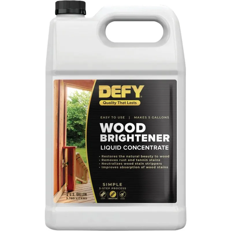 DEFY 300183 Wood Brightener 1 Gal.