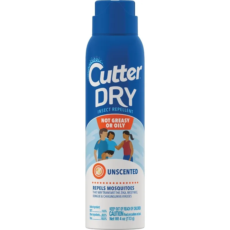 Cutter HG-96058 Insect Repellent Aerosol Spray 4 Oz.