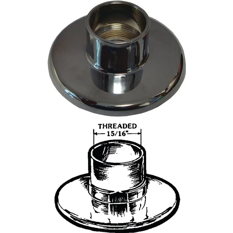 US Hardware P-597C United States Hardware Plastic Flange