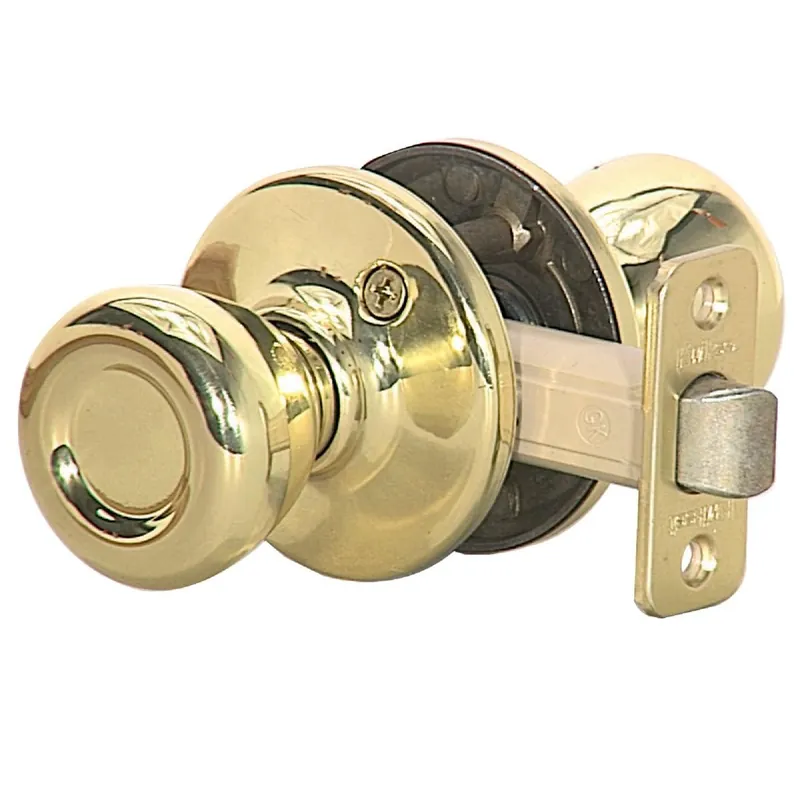 Kwikset 200T36ALRCSV1 Tylo Polished Brass Hall & Closet Door Knob