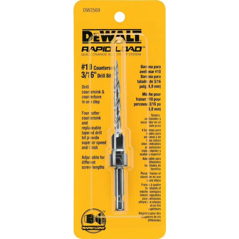 DeWalt DW2569Z Fine Rapid Load Wood Countersink