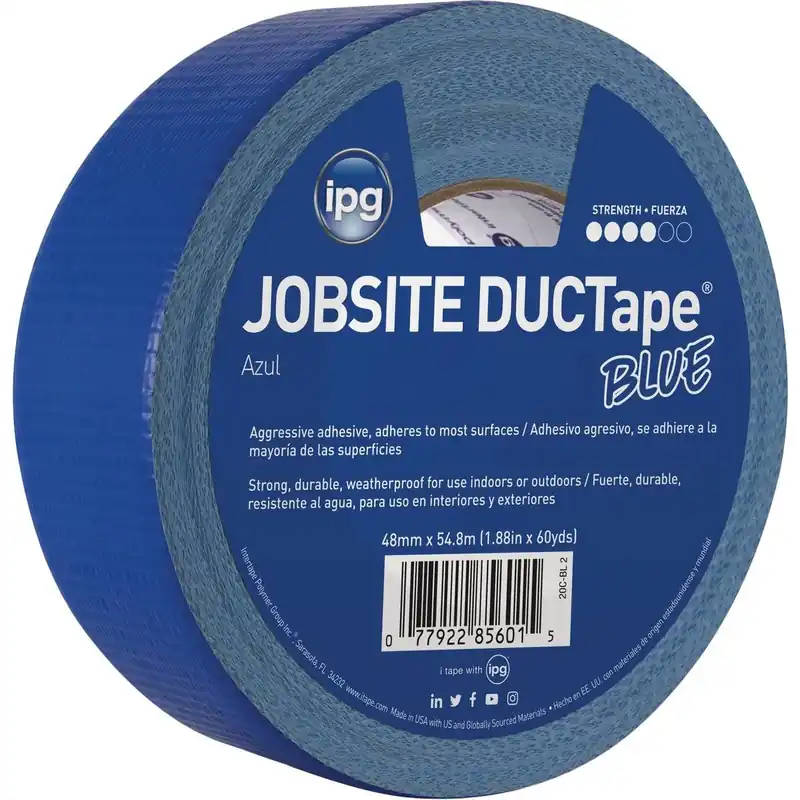 Intertape 20C-BL2 DUCTape 1.88 In. x 60 Yd. General Purpose Duct Tape, Blue