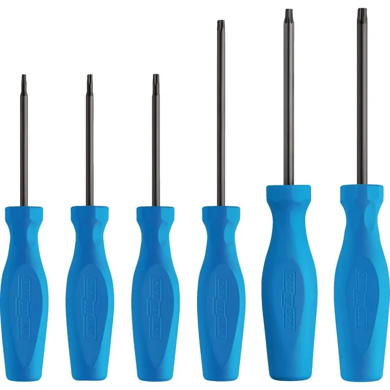 Channellock TS-6H Professional Torx Tri-lobe Grip Screwdriver Set (6-Piece)