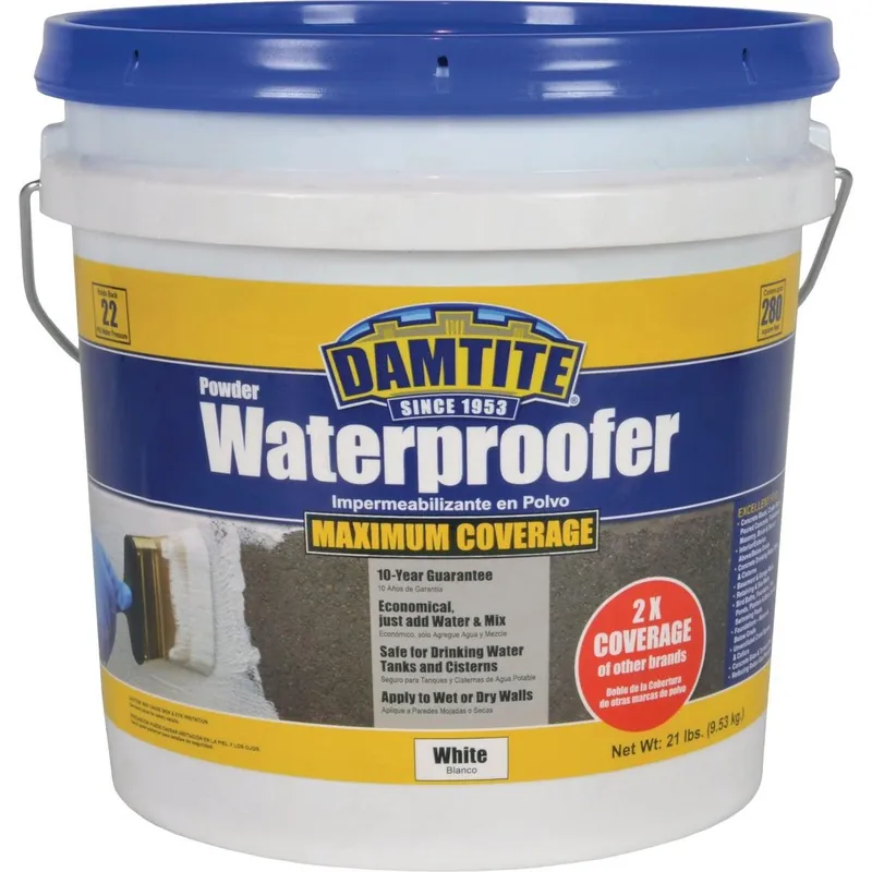 DAMTITE 01211 Damtite 21 Lb. White Powder Masonry Waterproofer