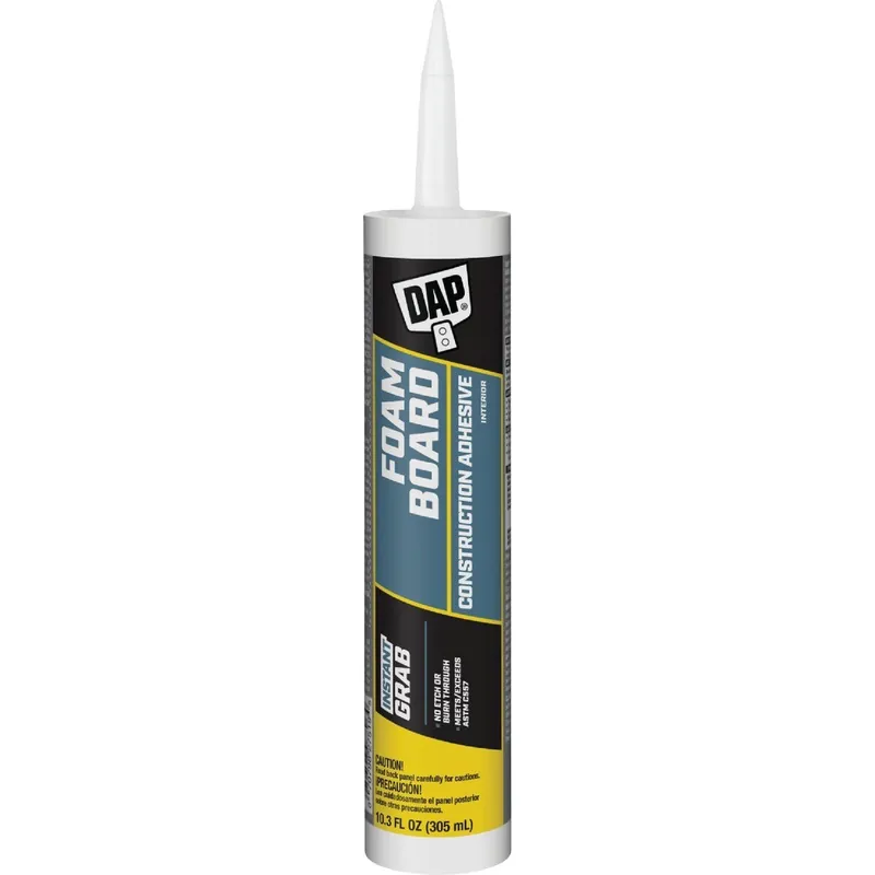 DAP 27519 Foamboard Construction Adhesive 10.3 Oz