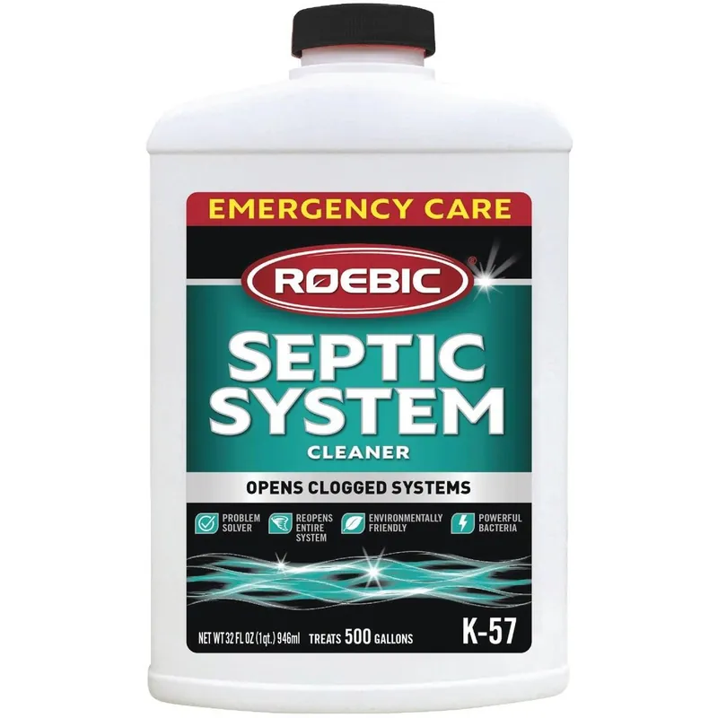 Roebic K57-Q-12 Emergency Care Septic Tank Treatment 32 Oz